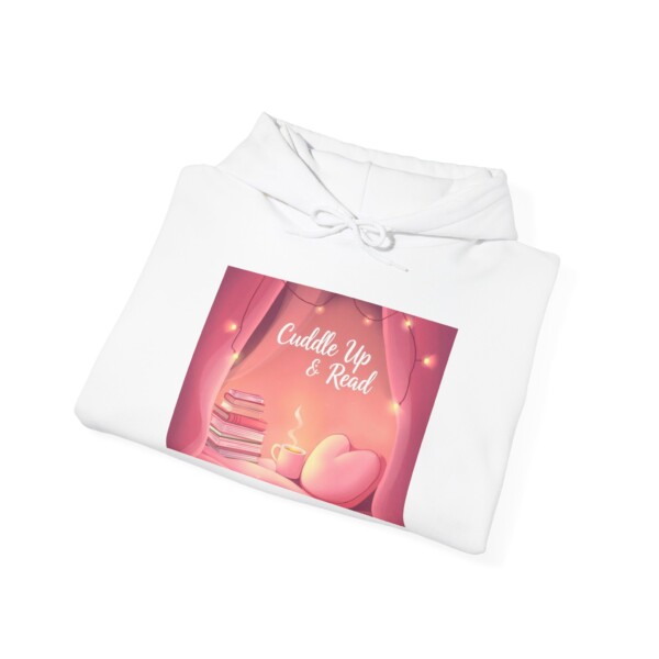Unisex Heavy Blend™ Hooded Sweatshirt (Cuddle up and Read) - Image 4